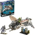 thumbnail image 1 of Mega Halo Action Figure Building Toy, UNSC Arctic Burn Wasp with 342 Pieces and 2 Poseable Figures, for Collectors, 1 of 5