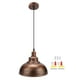thumbnail image 2 of Lámpara colgante lámpara colgante con cubierta de olla industrial de estilo moderno para comedor estudio decoraciones de luz de techo para sala de estar dormitorio hotel ANGGREK  Otros, 2 of 8