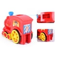 thumbnail image 2 of Domino Train Blocks Rally Electric Toy Set Train Model with Lights and Sounds Construction and Stacking Toys For 3-6 years (Without battery), 2 of 19