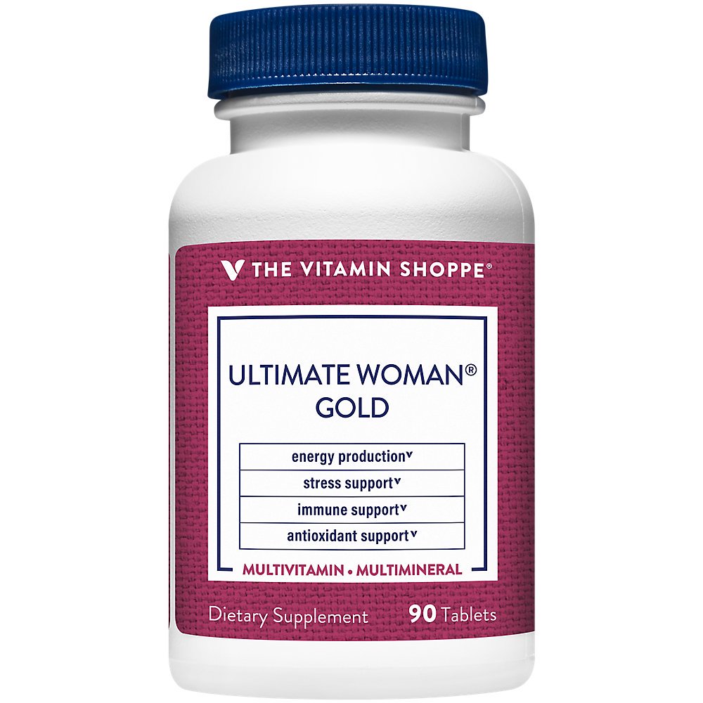 Ultimate Woman Gold Multivitamin With Iron, B Vitamins Vitamin D3 and