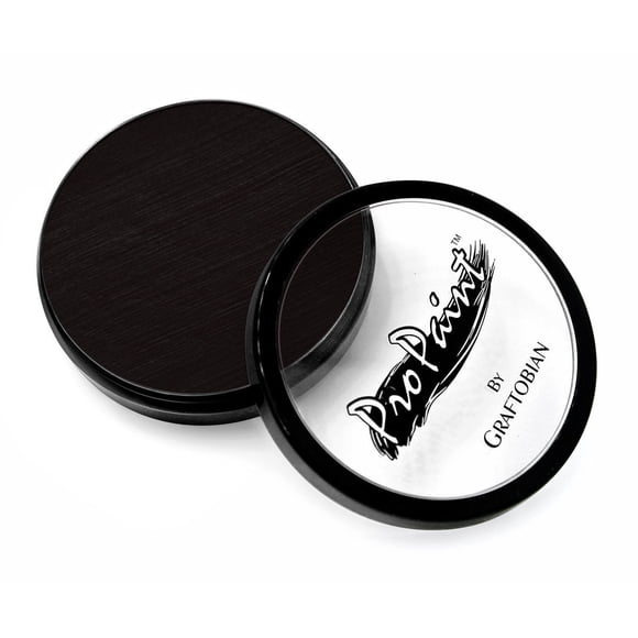Graftobian ProPaint Professional Face & Body Paint Pro Makeup Raven Black 1oz