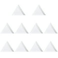 thumbnail image 1 of SHISUYAN 10pcs Plastic Triangular Jewelry Plates For Rhinestones Beads Jewelry Tools Jewelry Findings (White), 1 of 9