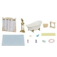 thumbnail image 5 of Ensemble de bain et de douche Calico Critters, meubles et accessoires pour maison de poupée, 5 of 5