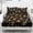 Autumn Blossom, variant on Whosucclay Moth Floral Print Deep Pockets Fitted Sheet Trio with Bedroom for Women Boys, All Season Soft Elastic Fitted Sheet Set, Full Size