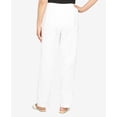 thumbnail image 5 of Alfred Dunner Womens  Relaxed Fit Go-To Medium Length Pant, 5 of 6