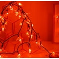 thumbnail image 5 of LINLIN Solar String Lights, 4.8m 20 Led Solar Fawn Shaped Light String Fairy String Light with 8 Modes Waterproof Solar Decoration String Lights for Christmas Party, 5 of 7