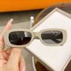 thumbnail image 1 of Gafas de sol con forma de huevo, gafas para niños, gafas de sol con color degradado, diseño elegante, 1 of 6