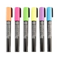 thumbnail image 5 of Royal & Langnickel Chalk Marker, 2mm Tip, Neon Colors, 6 Pack, 5 of 7