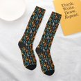 thumbnail image 5 of Balery Colorful Guitar Printed Novelty Socks Men's Women's Crew Socks Sports Socks Knee High Socks Cotton Socks Quirky and Cool Socks, 5 of 9