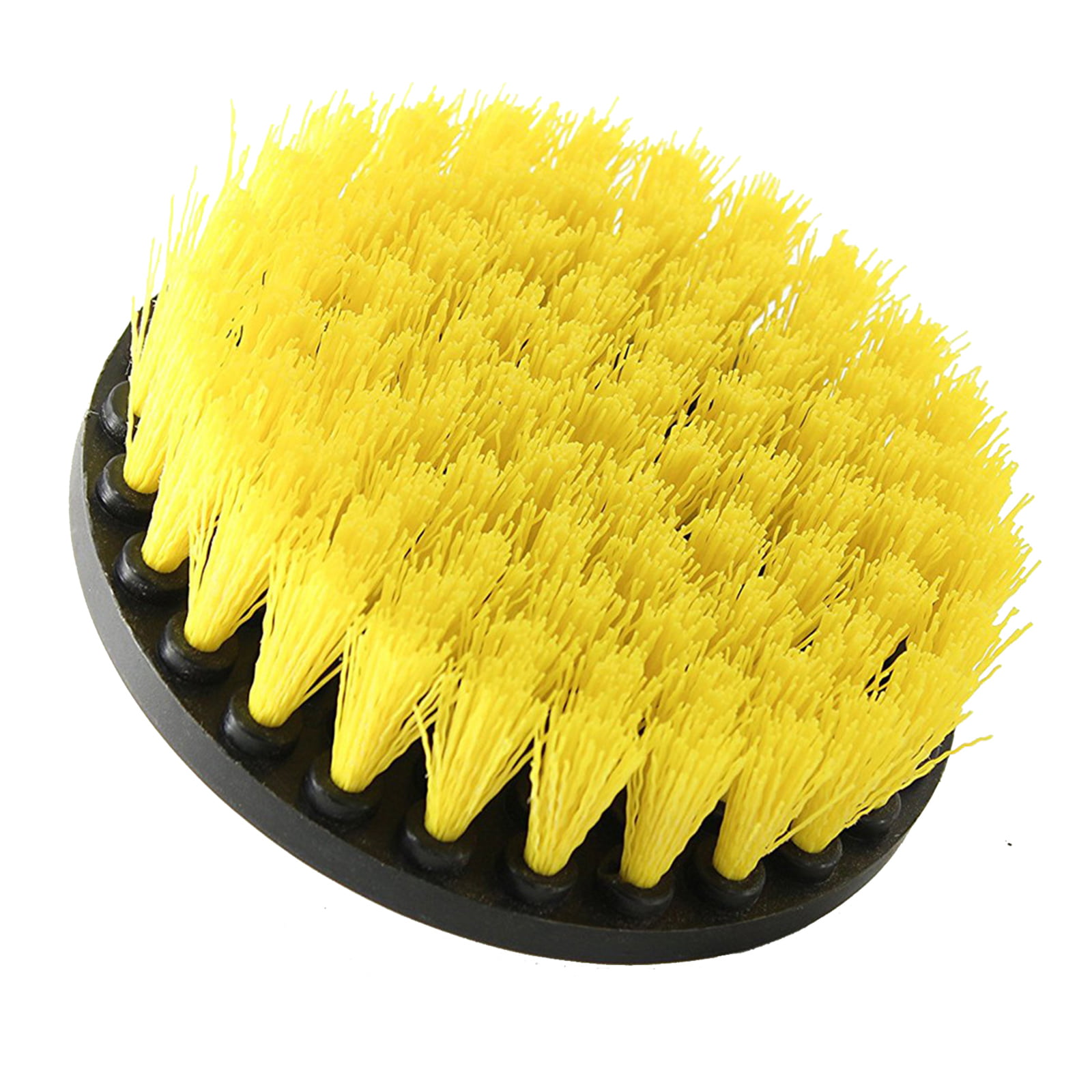 rack farmers Touhou 4 inch yellow electric drill cleaning brush for power scrubbing of shower  tray tile carpet - Walmart.com