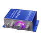 thumbnail image 4 of Mini amplificador de potencia de Audio, receptor estéreo Hifi, Control de volumen compacto, portátil, 12V, para el hogar, Audio del coche, teléfono y Azul sin cable Hugo Amplificador de potencia de audio, 4 of 8
