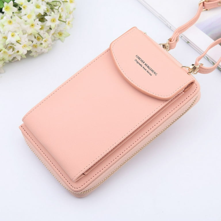 Women Mobile Phone Bag Buckle Shoulder Messenger Bag Large Capacity Wallet  Kraft Pouches Leather Cell Phone Wallet Men's Fashion Wallet Stick On  Wallet With Strap Messengers With Laptop Pockets Men's 