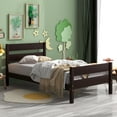 thumbnail image 2 of Clearance! Twin Bed with Headboard and Footboard,Espresso, 2 of 3