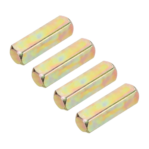 Uxcell 4pcs Door Knob Spindle, 8x30mm Iron Door Handle Spare Spindle Bar