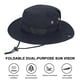 thumbnail image 2 of Sombrero de pescador casual con borde redondo para acampar en la jungla al aire libre (negro) Sywqhk Para Estrenar, 2 of 2