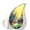 Waterfall-4, variant on VALERASH Mini Wolf Cremation Urn for Adults Ashes - Blue Decorative Funeral Urn for Men Waterfall Teardrop Keepsake Urns for Human Ashes- 3 Inch
