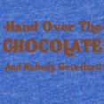thumbnail image 2 of CafePress - Hand Over The Chocolate - Cute Infant Baby Football Bodysuit, 2 of 3