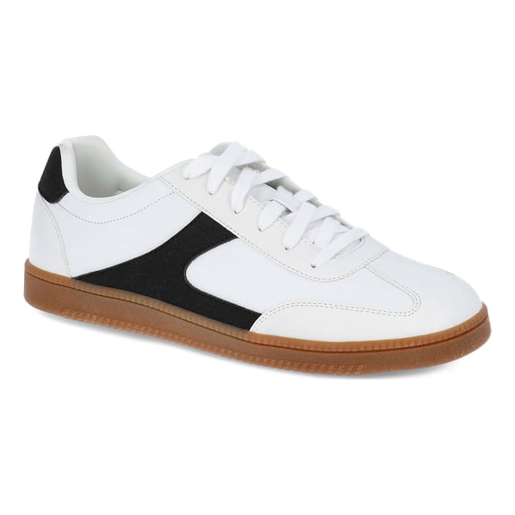 No Boundaries Women's Lace Up Sport Sneakers, Wide Width Available