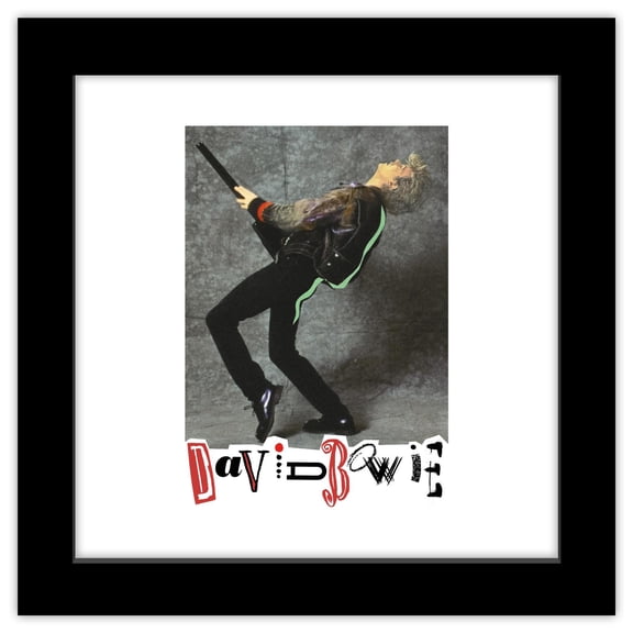 Gallery Pops® David Bowie - Glass Spider Tour Graphic Wall Art, Black Framed Version