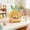 Yellow, variant on Sktrjpolfis Easter Rabbit Shaped Desktop Storage Box 10.03x7.48inch Snack Organizer Dining Table Bedside Decor