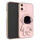 thumbnail image 3 of 3D Plating Astronaut Hidden Stand Case Cover Cute Astronaut Stand Phone Case para IPhone 12 TPU Cover, 3 of 3