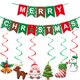 thumbnail image 1 of Kit de decoración para fiesta de Navidad, para decoración del hogar, oficina, interiores, 1 of 3