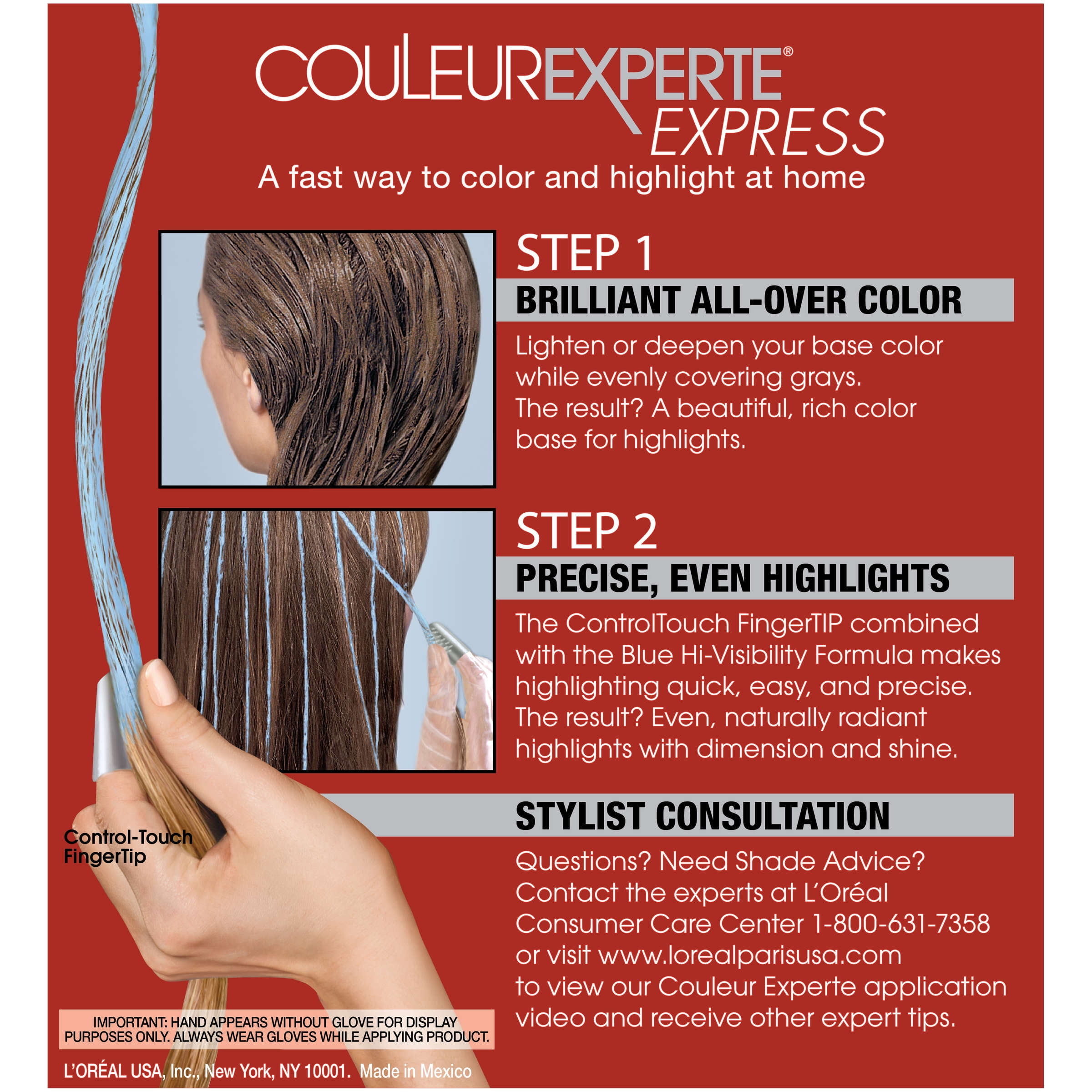 color and highlights at home