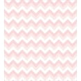 thumbnail image 3 of Ambesonne Pink Duvet Cover Set, Zigzag Chevron Grunge, 2-Calking, Rose Pale Pink White, 3 of 7