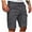 Gray, variant on Abcnature Men's Athletic Shorts, Sports Gym Running Short Pants, Fashion Man Solid Elastic Waist Mid Waist Loose Pockets Bandage Shorts, Cargo Casual Hiking Shorts Khaki M