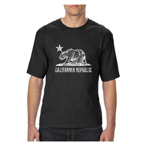 Big Men's T-Shirt - California Bear