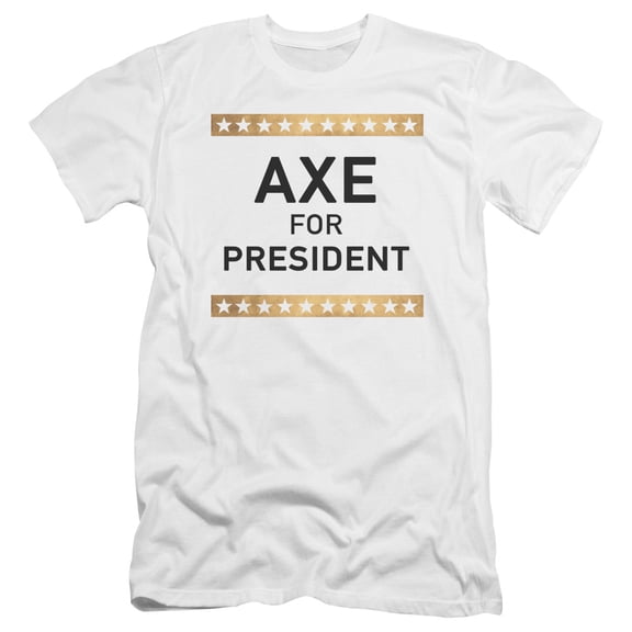 Billions - Axe For President - Premium Slim Fit Short Sleeve Shirt - X-Large