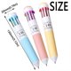 thumbnail image 3 of 3Pcs Multicolored Pen 10-Color-in-1 Writing Pens for Noting Journaling Retractable Ballpoint Pen for School Office, 3 of 4