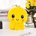 thumbnail image 4 of Trayknick Cartoon Coin Purse Fine Workmanship PP Cotton Plush Octopus Shape Cash Wallet for Home Blue, 4 of 13