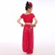 thumbnail image 3 of Gibobby Conjunto de ropa para bebé y niño Handmade Children Girl Belly Dance Costumes Kids Belly Dancing Dance Cloth(Rosa caliente, Mediano), 3 of 5