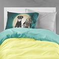 thumbnail image 2 of Halloween Scary Standard Schnauzer Salt and Pepper Fabric Standard Pillowcase, 2 of 2