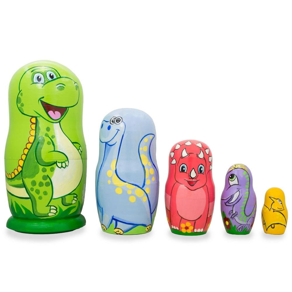 dinosaur russian dolls