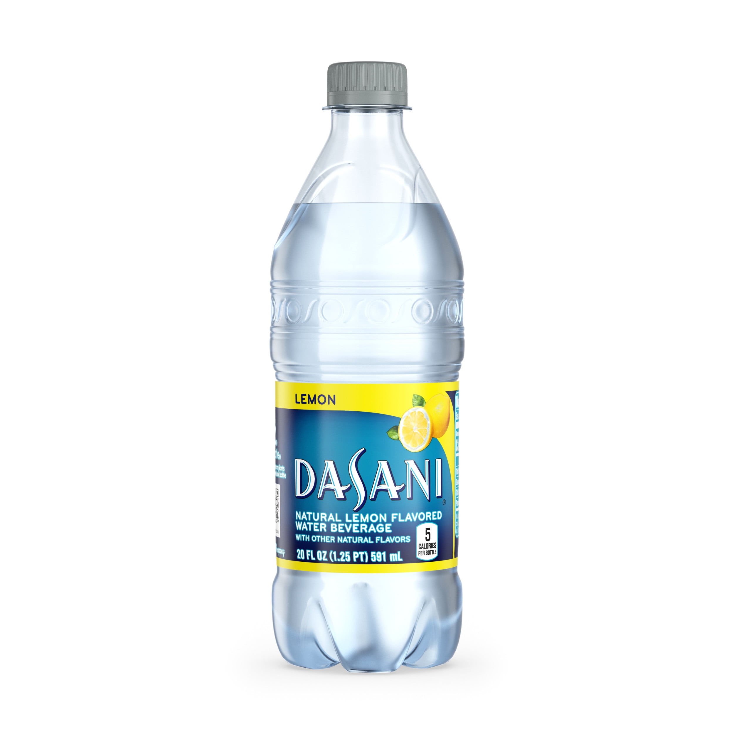DASANI Lemon Flavored Water Bottle, 20 fl oz
