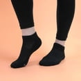 thumbnail image 4 of BambooMN Women's Rayon from Bamboo Athletic Ankle Socks - Black - Size 4-9 - 4 Pairs, 4 of 4