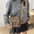 thumbnail image 4 of Bolsillo Casual Retro Leopardo Crossbody Bag Leopard Shoulder Mujeres Corlary Ajustable Pollas Múltiples Al Aire Libre, 4 of 9