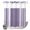 Purple, variant on No Hook Shower Curtain, Vintage Pink Striped Shower Curtains for Bathroom with See Through Top Window, Farmhouse Modern Stripes Boho Waterproof & Washable Bath Curtain Extra Long 72"x96"