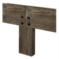 thumbnail image 5 of Furniture of America Gafin Transitional Wood Eastern King Panel Bed in Gray, 5 of 5