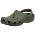 thumbnail image 1 of Crocs Unisexe Classique Sabots - Vert Armée - M10/W12, 1 of 5
