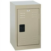 Sandusky 1-Tier Welded Steel Storage Locker, 24"H, Putty