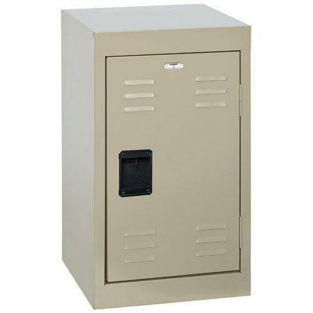 Sandusky 1-Tier Welded Steel Storage Locker, 24"H, Putty