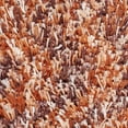 thumbnail image 4 of SAFAVIEH Rio Kynaston Solid Polyester Shag Area Rug, Rust/Ivory, 3' x 5', 4 of 4