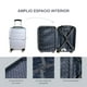 thumbnail image 5 of Maleta de Mano de 20 Pulgadas Rigida Expandible Con Neceser Impermeable Carry On, 5 of 8
