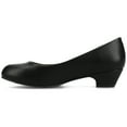 thumbnail image 3 of Journee Womens Saar Comfort Insole Round Toe Block Heel Pumps, 3 of 10