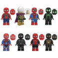 thumbnail image 4 of FunPlex Action Battle Soldier Block Set – 18PCS Superhero-Style Figures with Spider for Boys’ Creative Building, 4 of 6