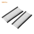 thumbnail image 3 of Uxcell 3000pcs Standard Tag Gun Fasteners 1.6x0.3 Inch Black Garment Tag Barbs Attachments, 3 of 7