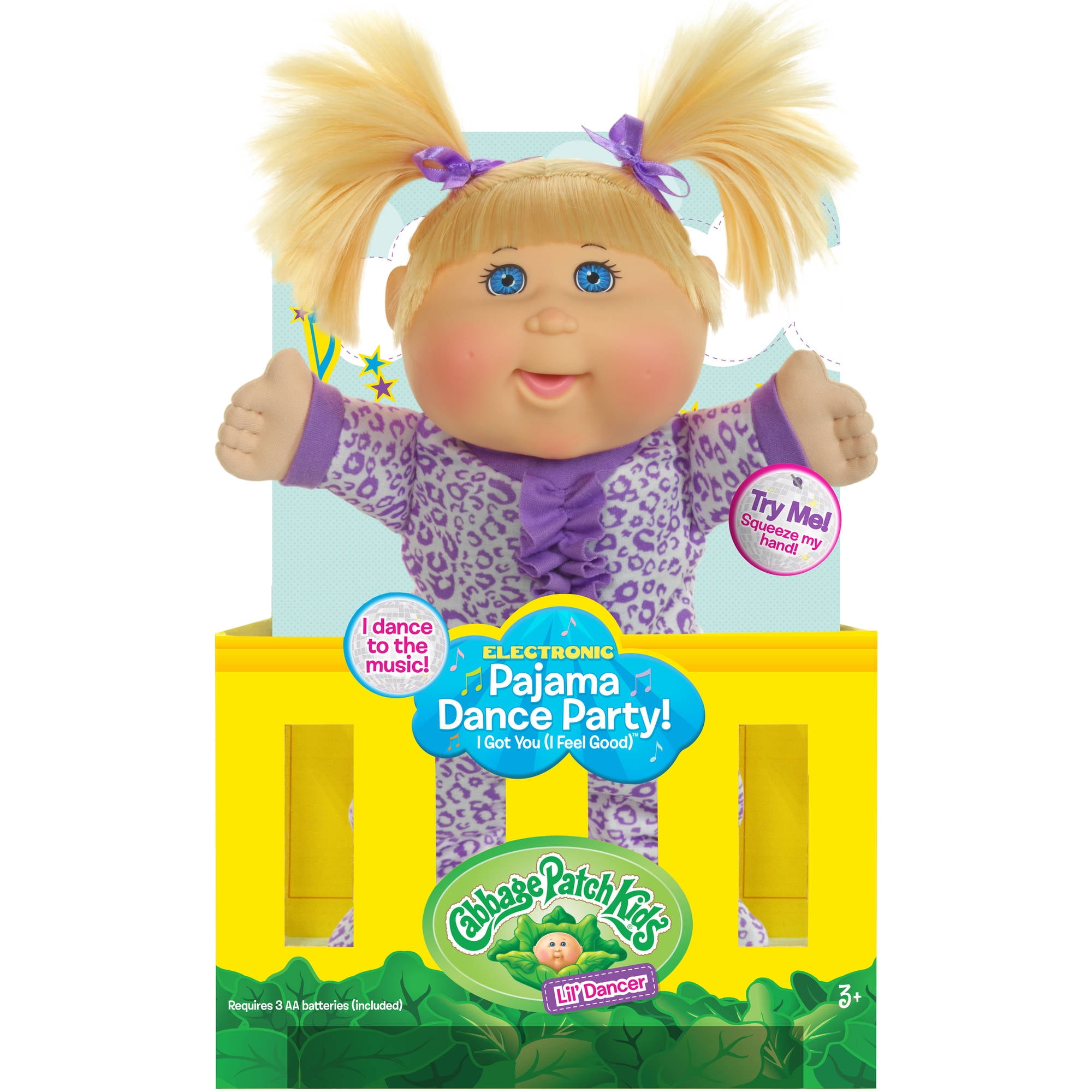 Cabbage Patch Kids Pajama Dance Party Doll Blonde Hair Blue Eye Cabbage Patch Kids Pajama Dance Party Doll Blonde Hair Blue Eye